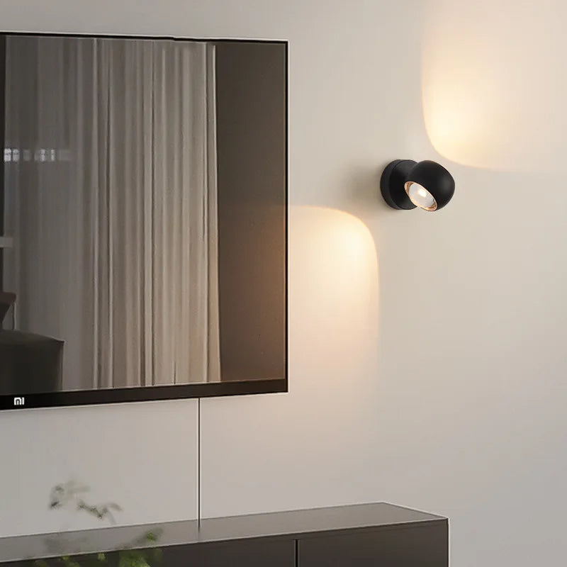 Elegante Runde LED Wandleuchte – Effiziente Innenbeleuchtung