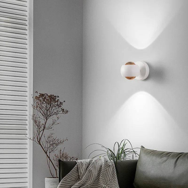 Elegante Runde LED Wandleuchte – Effiziente Innenbeleuchtung