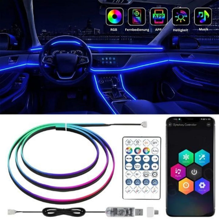Futuristic LED Ambient Lighting for Your Vehicle