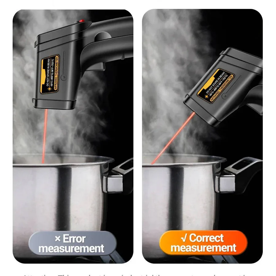 Kontaktfreies Infrarotthermometer für präzise Messungen