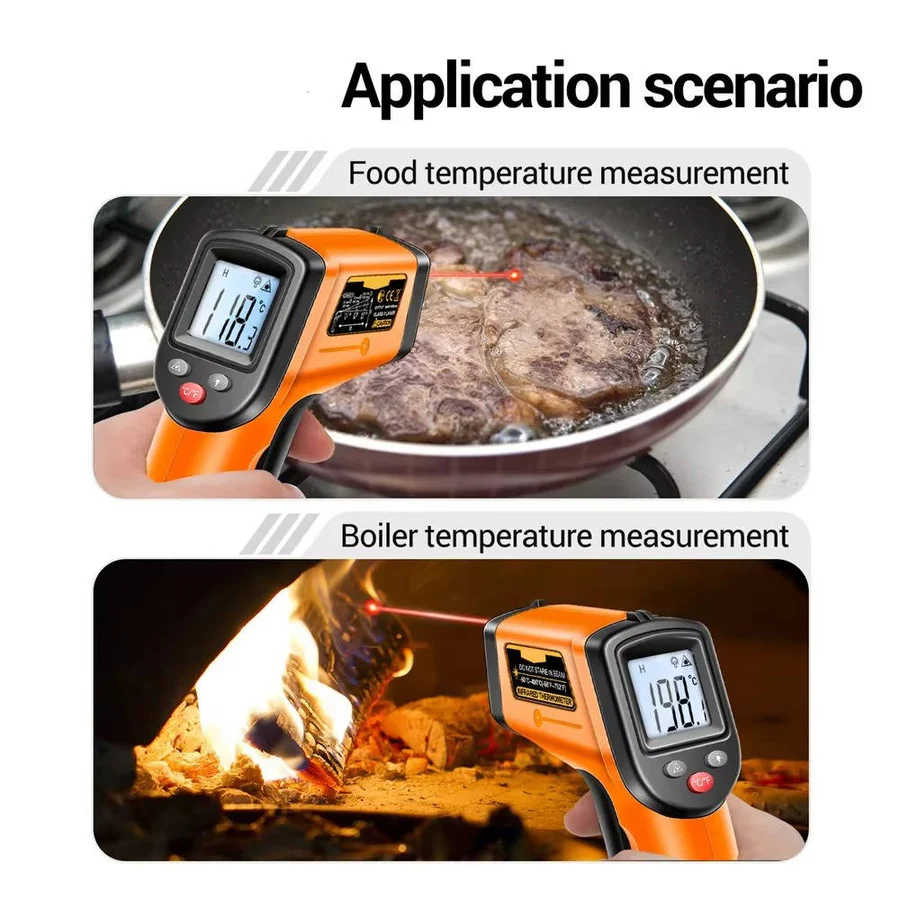 Kontaktfreies Infrarotthermometer für präzise Messungen