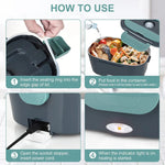 Elektrische Lunchbox WarmMee – Tragbarer 1,5L Essenswärmer für Auto & Zuhause