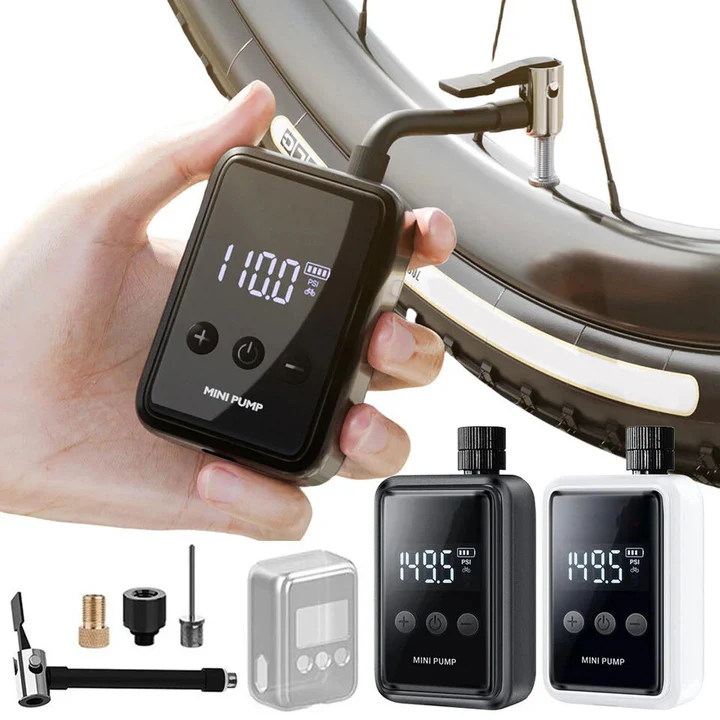 Compact rechargeable mini air pump