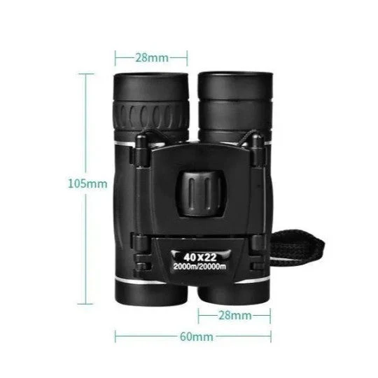 Military Binoculars 40x22 HD - Professional Hunting Telescope