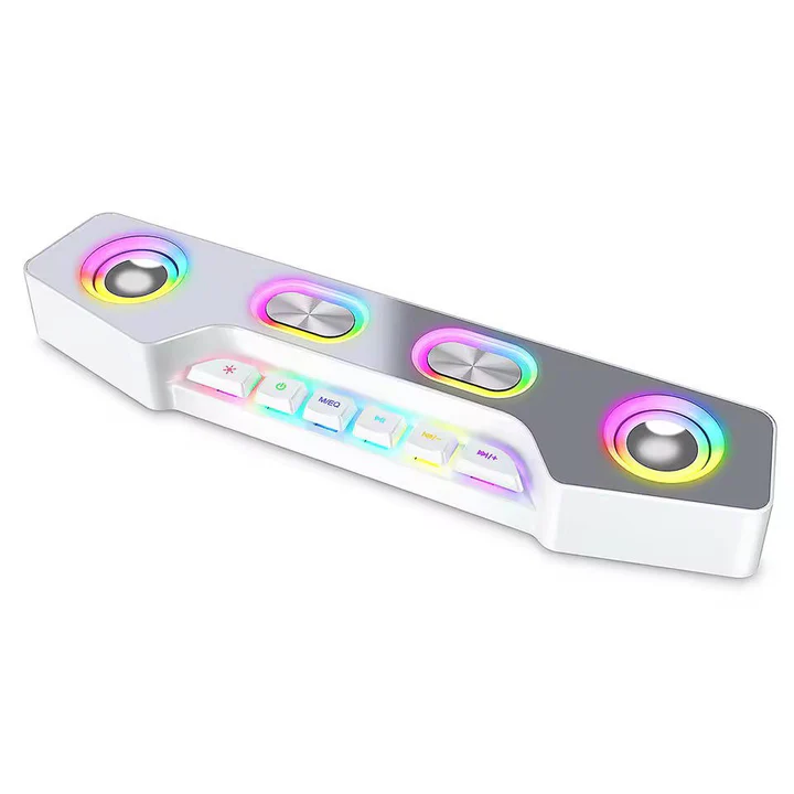 Bluetooth Desktop Speakers with RGB Effects