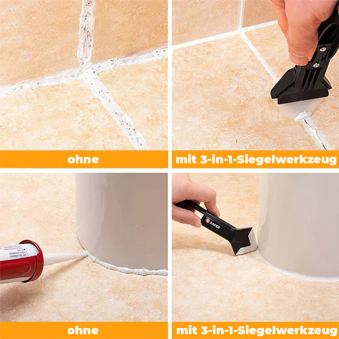 3-in-1 Werkzeug zum Versiegeln