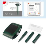 Solarbetriebener Ultraschall-Hirschvertreiber, 4er-Pack