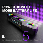 Bluetooth Desktop Speakers with RGB Effects