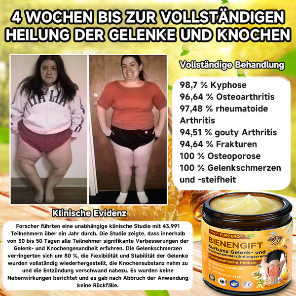 Bienen-Vitalcreme für schnelle Schmerzlinderung
