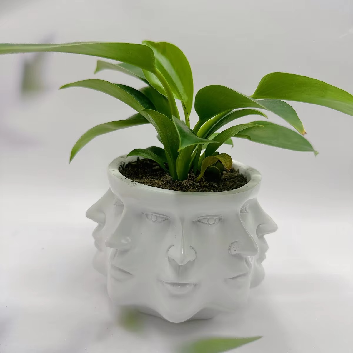 Modern Pot with Face Design – Voltyx