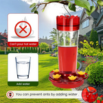 Bird Feeder Station with Hooks – Large Capacity