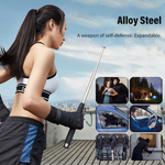 Automatic telescopic steel baton