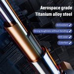 Automatic telescopic steel baton