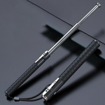 Automatic telescopic steel baton