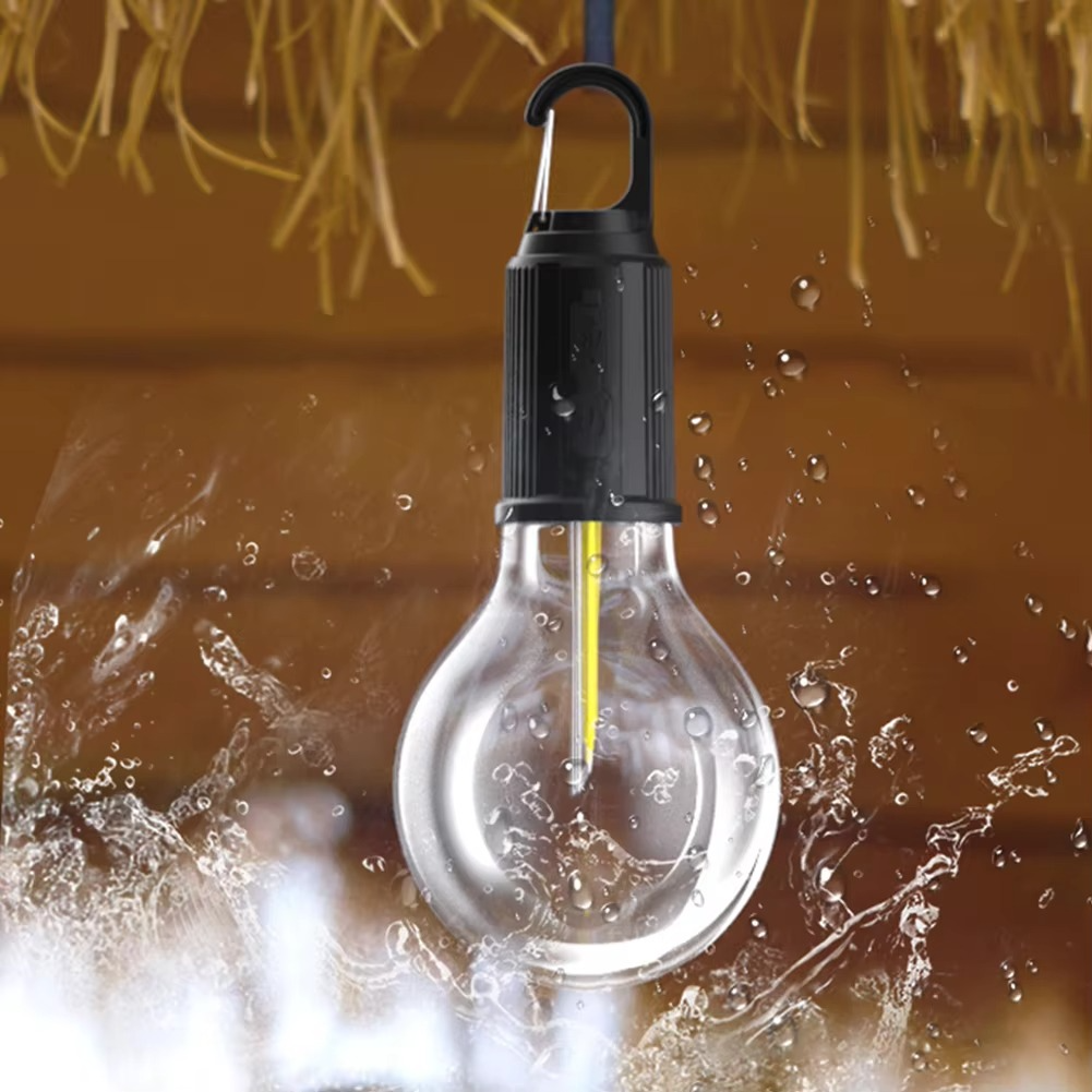 Wasserdichte, Wiederaufladbare Hängeleuchte mit Dimmerfunktion