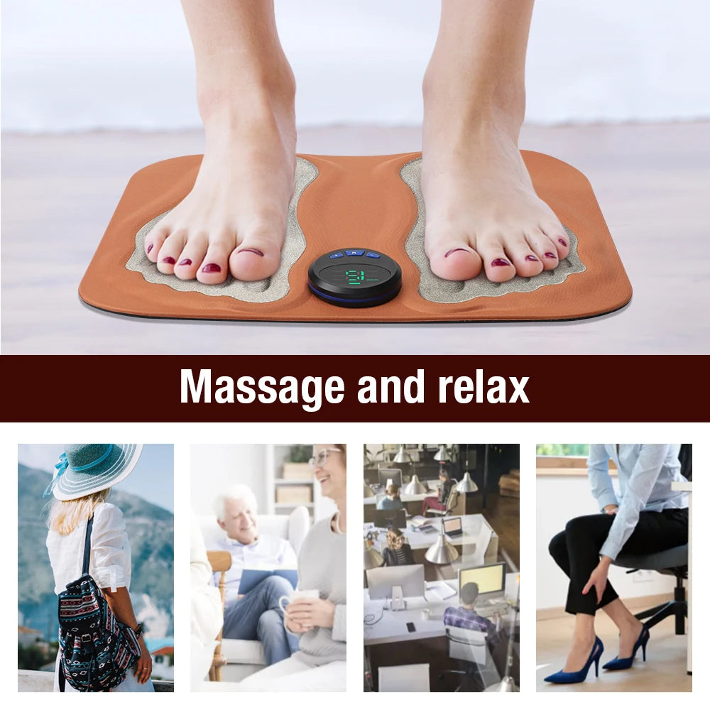 3D-Fußmassagepad | Schmerzlinderung für müde Füße in Sekundenschnelle