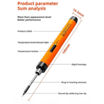 Digital Electric Soldering Iron Kit