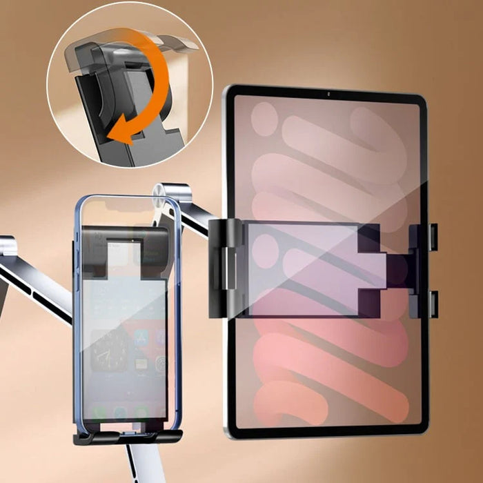 Stabiler Gerätehalter aus Aluminium für Tablets und Smartphones