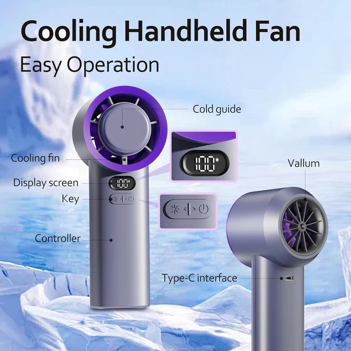Lightweight portable personal fan