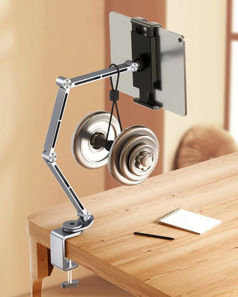 Stabiler Gerätehalter aus Aluminium für Tablets und Smartphones