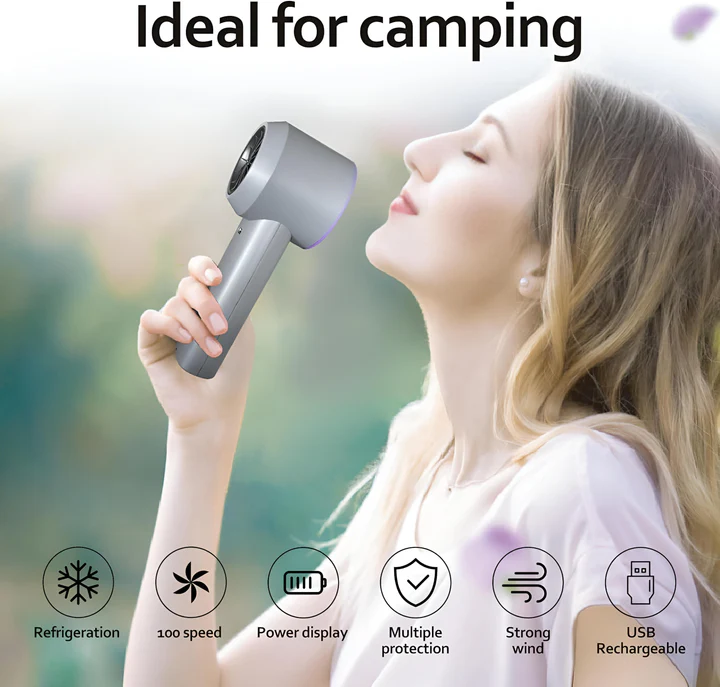Lightweight portable personal fan