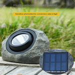 Cobblestone lighting for gardens and outdoor areas