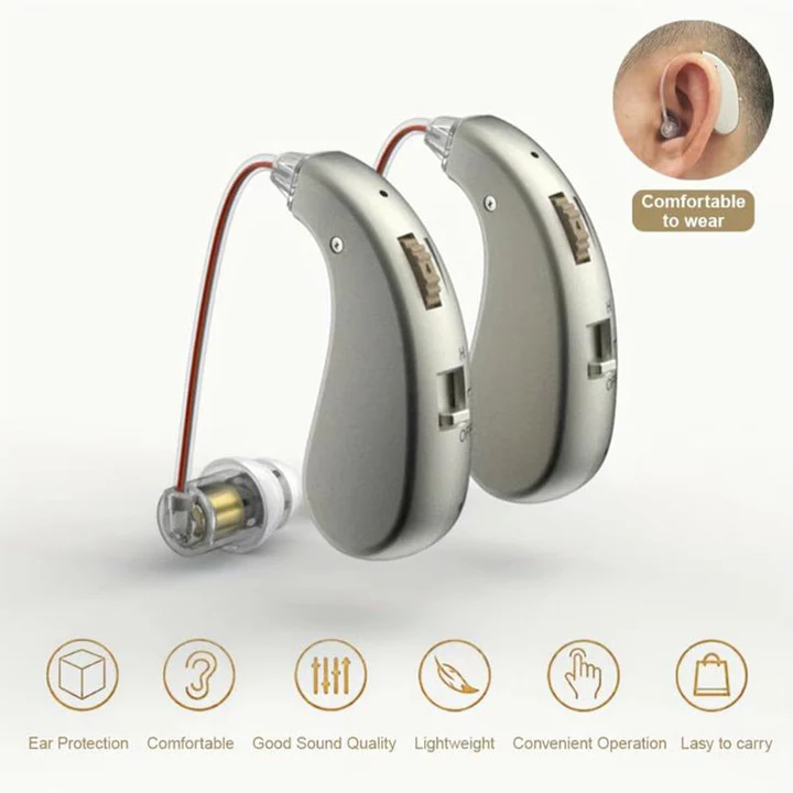 Bluetooth Hearing Aid with USB Charging