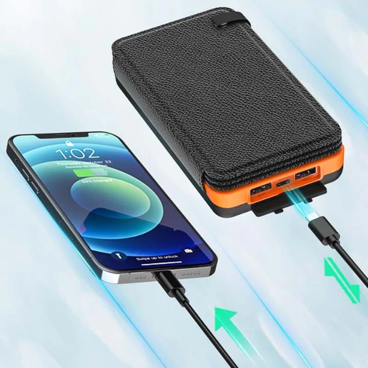 25000mAh Solar Power Bank – Hohe Leistung