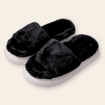 Comfortable fur slippers