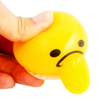 Relaxation ball made of egg yolk