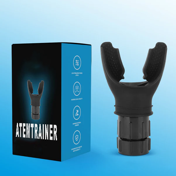 Breathing trainer for effective breathing exercises