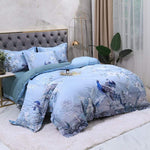 Nature-Inspired Bedding Collection – 500 TC Egyptian Cotton with Elegant Floral Motif