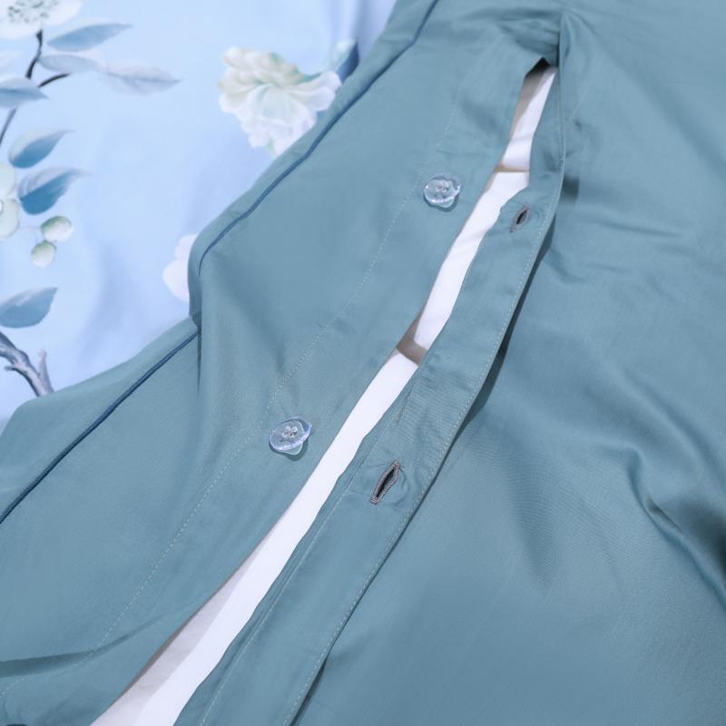 Nature-Inspired Bedding Collection – 500 TC Egyptian Cotton with Elegant Floral Motif