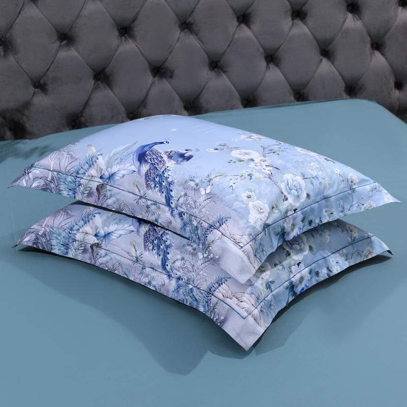 Nature-Inspired Bedding Collection – 500 TC Egyptian Cotton with Elegant Floral Motif