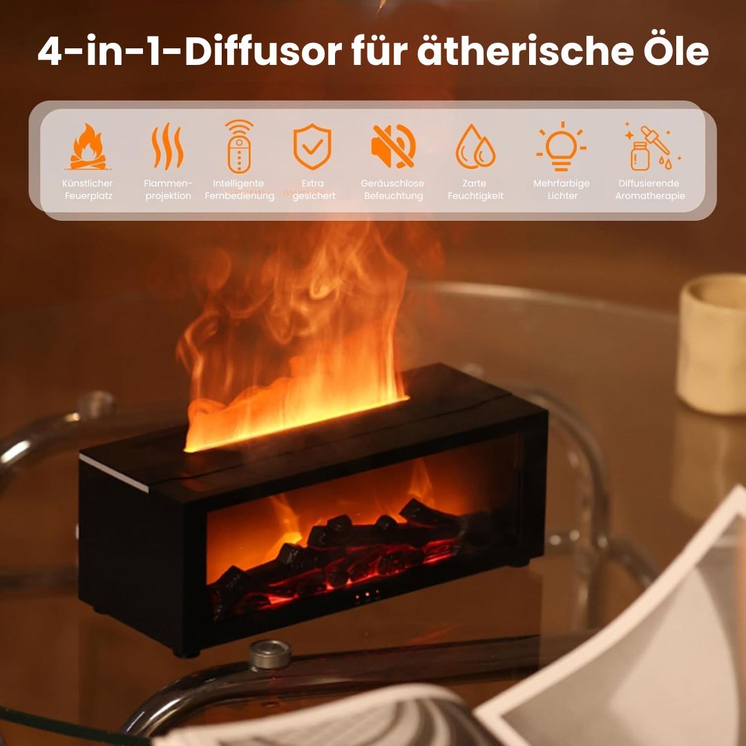 Aroma Diffuser with Flame Effect – Relaxation for Your Home