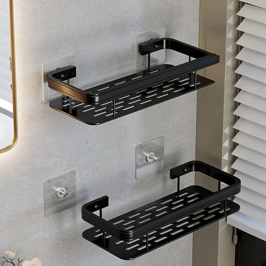 Practical shower caddy without drilling – order for your bathroom