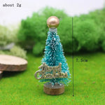 Festlicher Miniaturbaum | Handgearbeitet aus Zeder und Kiefer | Tischdekoration & Weihnachtsfigur 4,5–13 cm