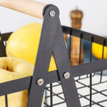 Practical fruit basket made of high-quality steel for your kitchen