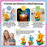 Elephant-shaped balloon toy