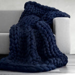 Cozy knitted blanket for ultimate comfort