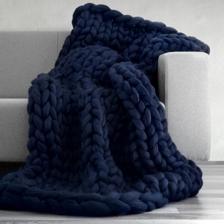 Cozy knitted blanket for ultimate comfort
