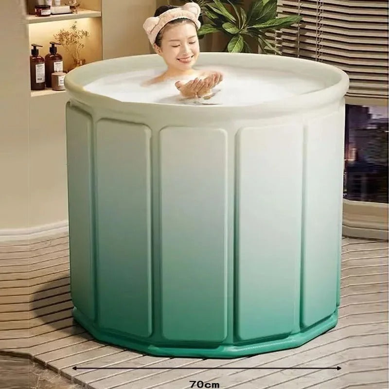 FlexiBad Deluxe – Foldable Bathtub for Adults and Children with Thermal Insulation