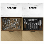 Adjustable Cutlery Drawer Organizer – 33–57 cm