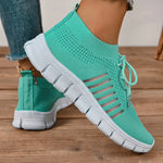 Lightweight, breathable running shoes for active women