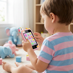 Interaktives Lernspielzeug im Smartphone-Design für Kinder