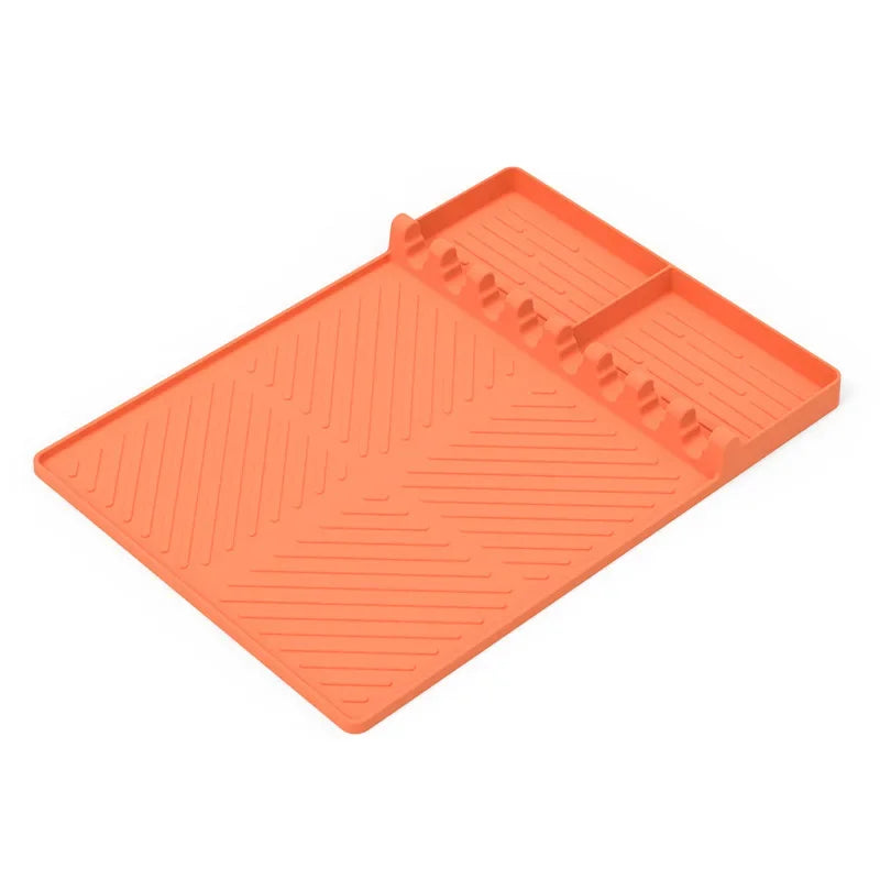 Silikon-Grillmatte und Reinigungspad | Optimaler Schutz und Sauberkeit
