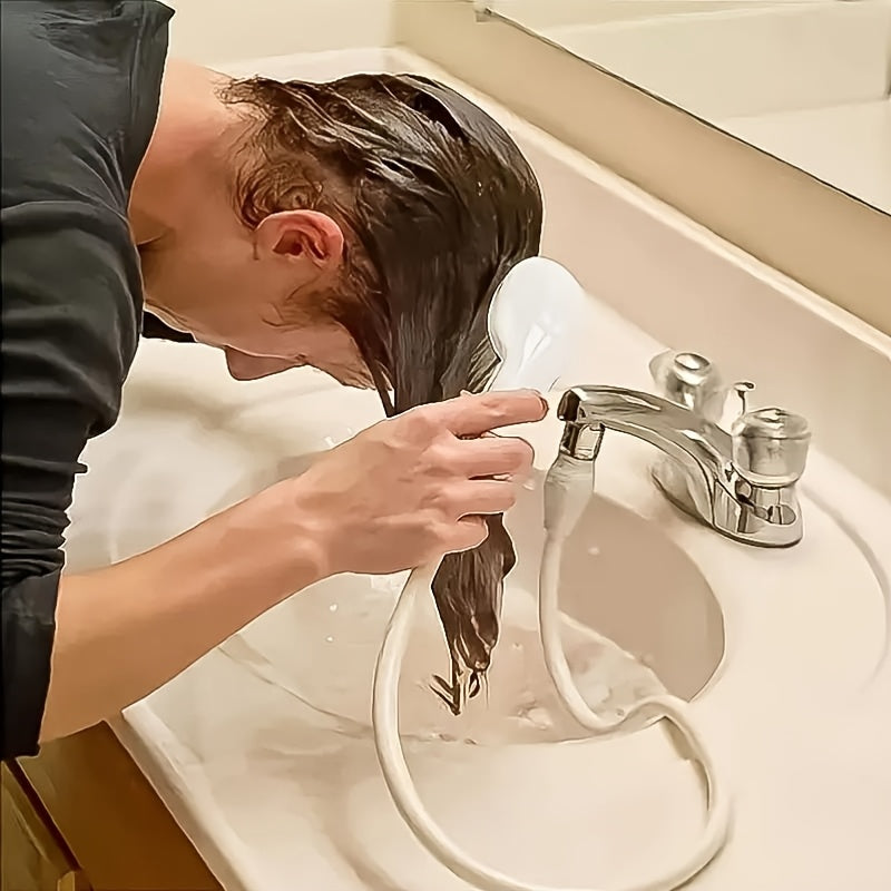 Multifunktionale Duschbrause mit flexiblem Schlauch für Haushalt