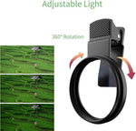 Smartphone Polarization Filter 52mm with Universal Clip