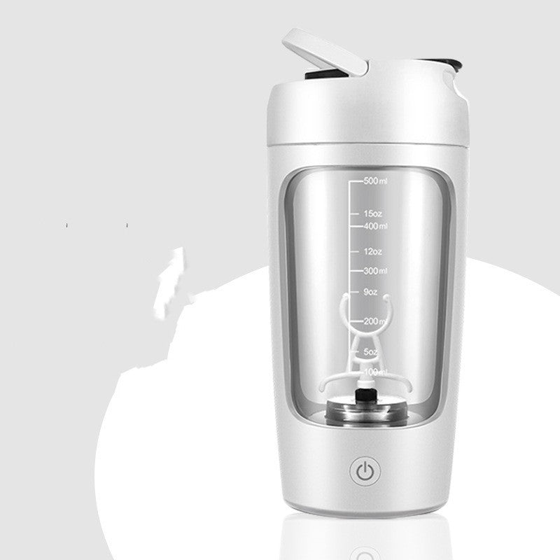 Smart shaker for protein mix with battery