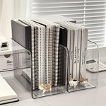 Bookend with clear arch design